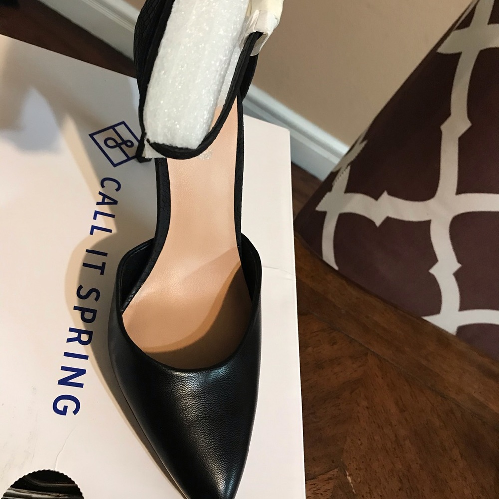 Black heels